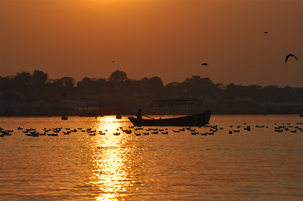 Boat Ride at Ganges Sangam Prayagraj